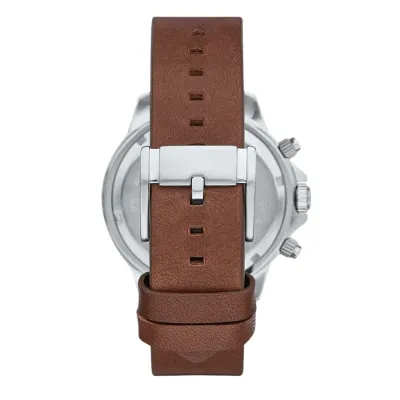 Fossil Bannon Multifunction Watch With Lather Strap
